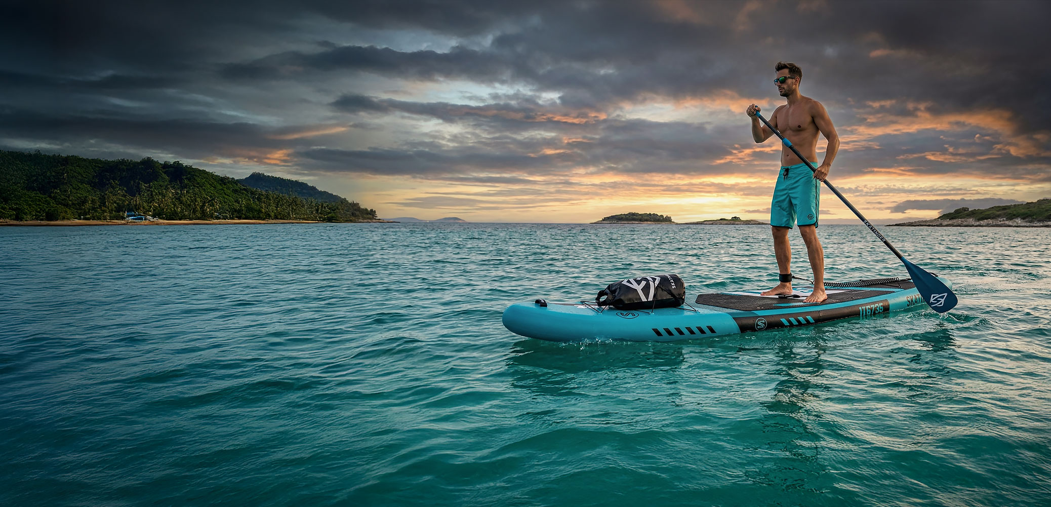 Advanced SKATINGER accessories and specialised equipment for SUP boards and water sports