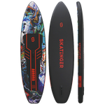 Skatinger Aurora Black Allround Paddle SUP Board – Bold, Celestial & Performance