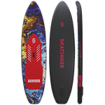 Skatinger Aurora Red Allround Paddle SUP Board – Bold, Cosmic & Stable