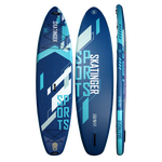 Skatinger Blue Sports Yoga Paddle SUP Board – Fitness, Versatility & Stability
