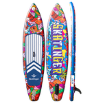 Skatinger Graffiti Red Touring Paddle SUP Board – Urban, Color & Performance