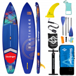 Skatinger Interstellar Blue Touring Paddle SUP Board – Stability, Style & Versatility