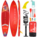 Skatinger Interstellar Red Touring Paddle SUP Board – Energy, Style & Performance