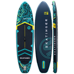 Skatinger Prana Dark Blue Allround Paddle SUP Board – Grip, Stability & Confidence