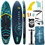 Skatinger Prana Dark Blue Allround Paddle SUP Board – Grip, Stability & Confidence