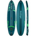 Skatinger Ice Age Green Touring Paddle SUP Board – Dynamic, Stable & Adventurous