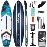 Skatinger Thor Blue Allround Paddle SUP Board – Light, Smooth & Control
