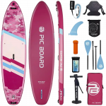 Skatinger Camouflage Pink Allround Paddle SUP Board – Style, Stability & Fun