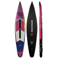 Skatinger CMYK Pink Racing SUP Board – Vivid, Fast & Expressive