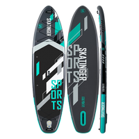 Skatinger Grey Sports Yoga Paddle SUP Board – Focus, Strength & Precision
