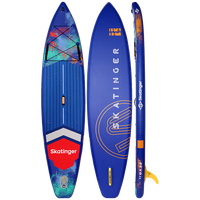 Skatinger Interstellar Blue Touring Paddle SUP Board – Stability, Style & Versatility