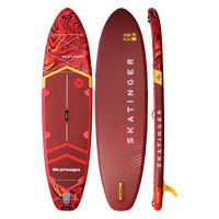 Skatinger Magma Red Allround Paddle SUP Board – Flow, Performance & Energy