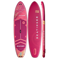 Skatinger Prana Red Allround Paddle SUP Board – Strength, Balance & Endurance