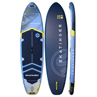 Skatinger Sky Blue Allround Paddle SUP Board – Balance, Precision & Comfort