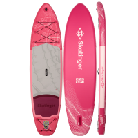 Skatinger Seahorse Pink Touring Paddle SUP Board – Grace, Comfort & Freedom