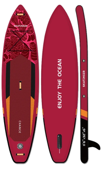 Skatinger Chance Red Allround Paddle SUP Board – Agile, Bold & Reliable