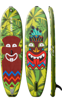 Skatinger Crazy Tribe Yoga Paddle SUP Board – Stable, Fun & Versatile