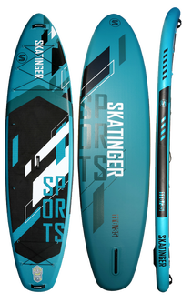 Skatinger Green Sports Yoga Paddle SUP Board – Balance, Energy & Freedom