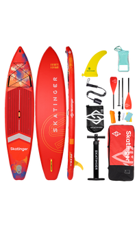 Skatinger Interstellar Red Touring Paddle SUP Board – Energy, Style & Performance
