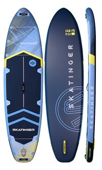 Skatinger Sky Blue Allround Paddle SUP Board – Balance, Precision & Comfort