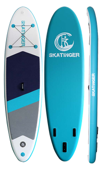 Skatinger Voyager Simple Blue Allround Paddle SUP Board – Style, Smooth & Comfort