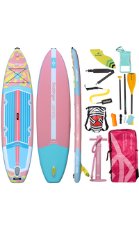 Skatinger White Night Glow Paddle SUP Board – Stability, Comfort & Relaxation