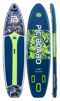 Skatinger Blue Fantasy Allround Paddle SUP Board – Energetic, Comfortable & Unique