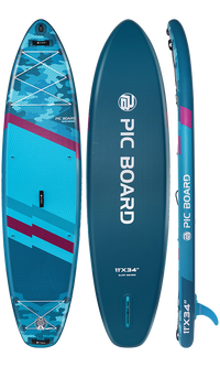 Skatinger Camouflage Blue Allround Paddle SUP Board – Bold, Steady & Ocean-Ready
