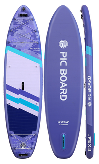 Skatinger Camouflage Purple Allround Paddle SUP Board – Stylish, Balanced & Versatile