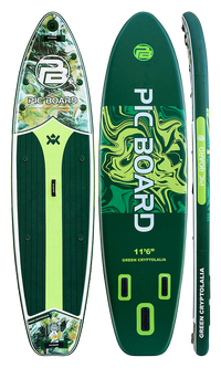 Skatinger Green Fantasy Allround Paddle SUP Board – Stable, Fast & Versatile