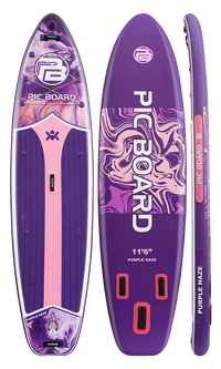 Skatinger Purple Fantasy Allround Paddle SUP Board – Stable, Smooth & Eye-Catching