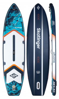 Skatinger Thor Blue Allround Paddle SUP Board – Light, Smooth & Control