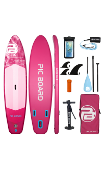 Skatinger Aurora Pink Allround Paddle SUP Board – Spacious, Playful & Empowering