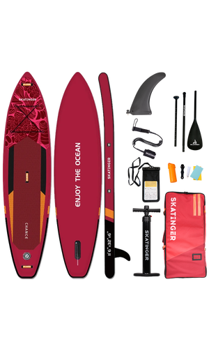 Skatinger Chance Red Allround Paddle SUP Board – Agile, Bold & Reliable