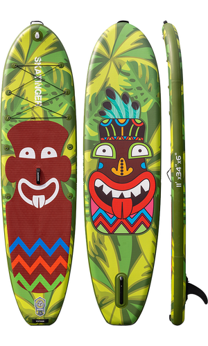 Skatinger Crazy Tribe Yoga Paddle SUP Board – Stable, Fun & Versatile
