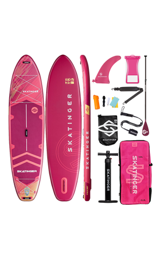 Skatinger Prana Red Allround Paddle SUP Board – Strength, Balance & Endurance