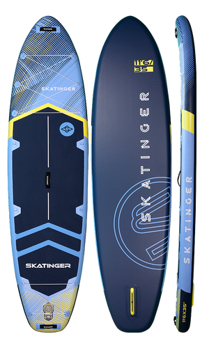 Skatinger Sky Blue Allround Paddle SUP Board – Balance, Precision & Comfort