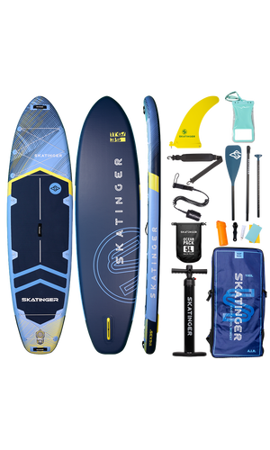Skatinger Sky Blue Allround Paddle SUP Board – Balance, Precision & Comfort