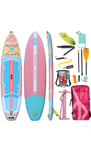 Skatinger White Night Glow Paddle SUP Board – Stability, Comfort & Relaxation