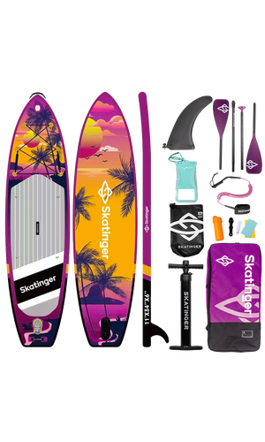 Skatinger Sunrise Allround Paddle SUP Board – Agility, Comfort & Escape