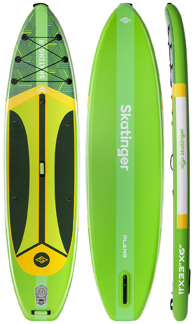 Skatinger Plans Green Touring Paddle SUP Board – Speed, Stability & Adventure
