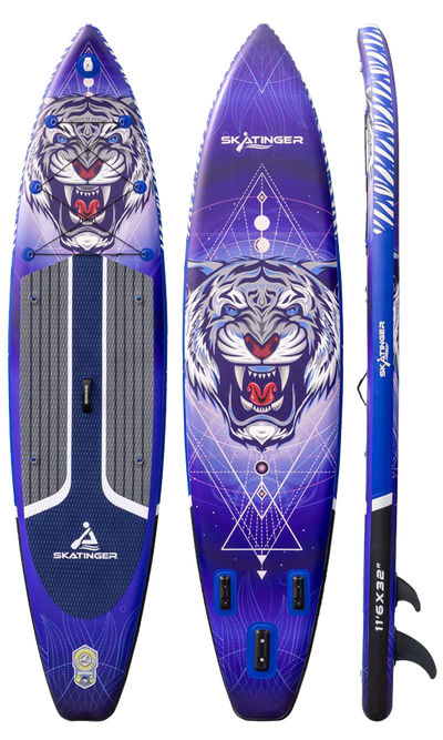 Skatinger Tiger Touring Paddle SUP Board – Power, Stability & Endurance
