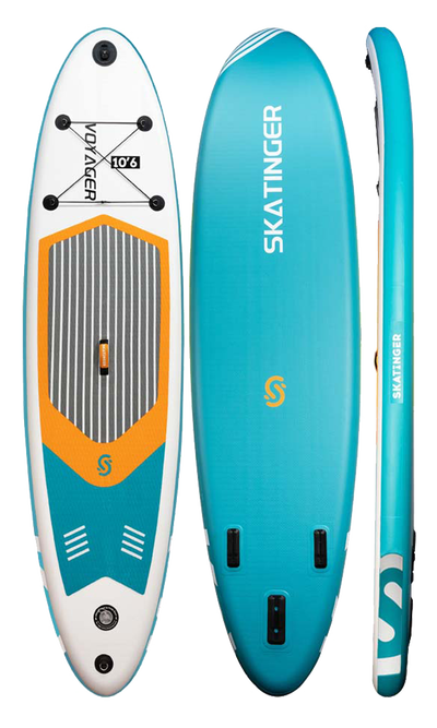 Skatinger Voyager Lake Blue Allround Paddle SUP Board – Calm, Refreshing & Balanced