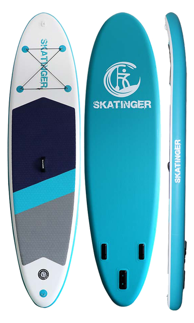 Skatinger Voyager Simple Blue Allround Paddle SUP Board – Style, Smooth & Comfort