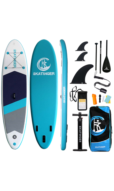 Skatinger Voyager Simple Blue Allround Paddle SUP Board – Style, Smooth & Comfort