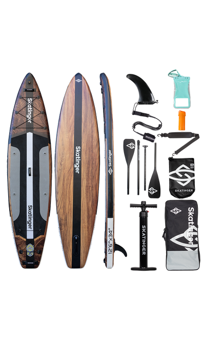 Skatinger Waverider Touring Paddle SUP Board – Stability, Glide & Confidence