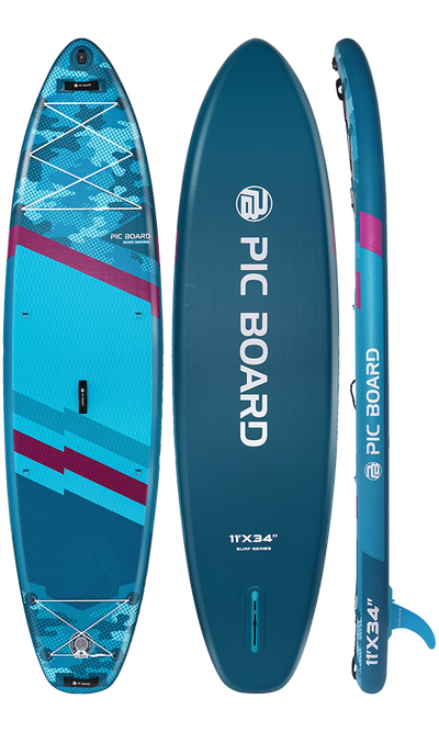 Skatinger Camouflage Blue Allround Paddle SUP Board – Bold, Steady & Ocean-Ready