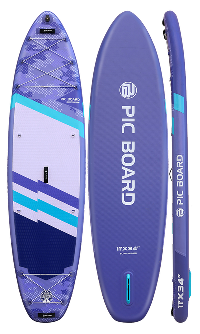 Skatinger Camouflage Purple Allround Paddle SUP Board – Stylish, Balanced & Versatile