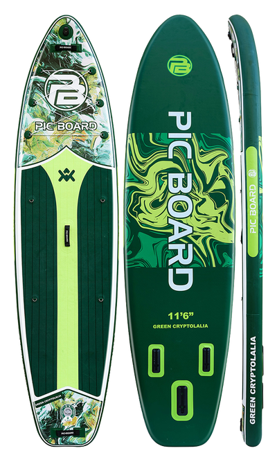 Skatinger Green Fantasy Allround Paddle SUP Board – Stable, Fast & Versatile