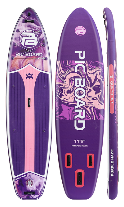 Skatinger Purple Fantasy Allround Paddle SUP Board – Stable, Smooth & Eye-Catching